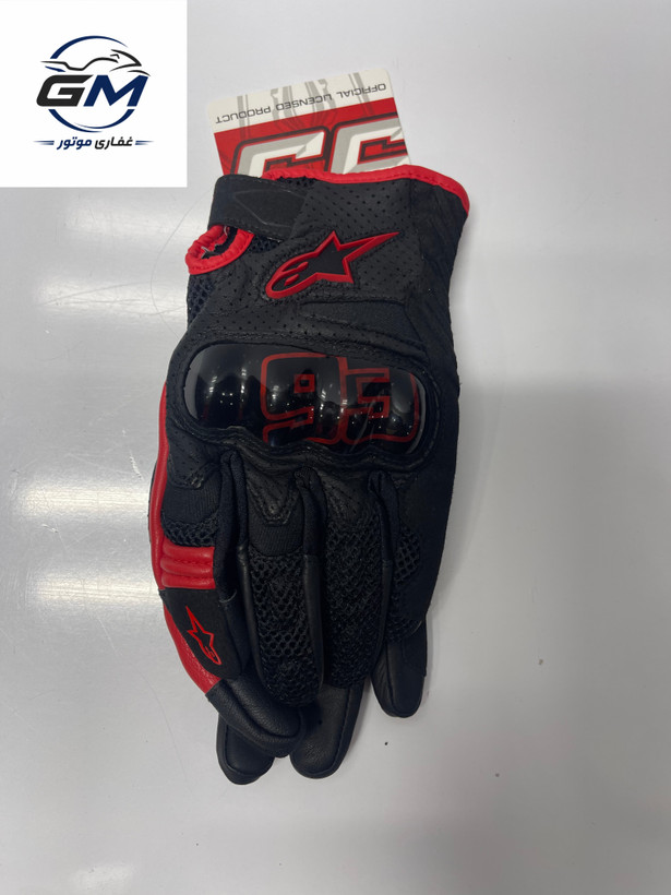 دستکش موتورسواری آلپین استار چرمی اورجینال اصلی alpinestar