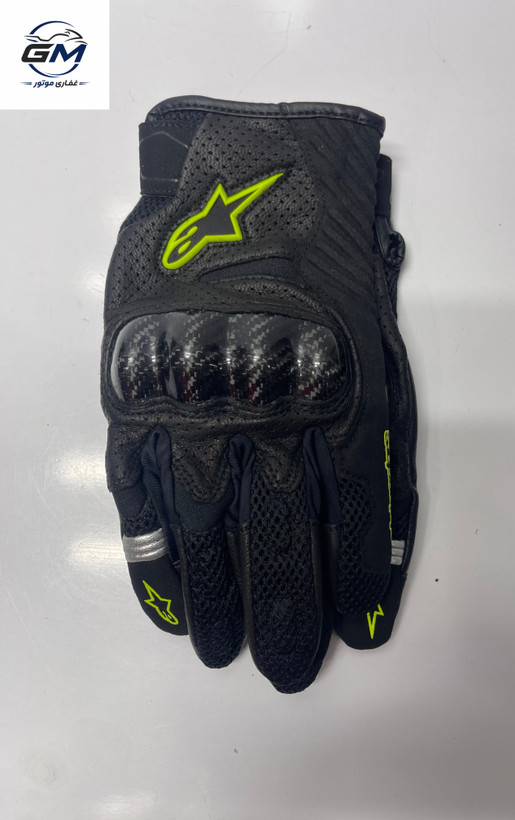 دستکش موتورسواری آلپین استار چرمی اورجینال اصلی alpinestar