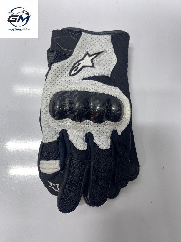 دستکش موتورسواری آلپین استار چرمی اورجینال اصلی alpinestar